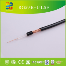 RoHS approuvé, câble coaxial couleur Rg59 B / U de 100 m